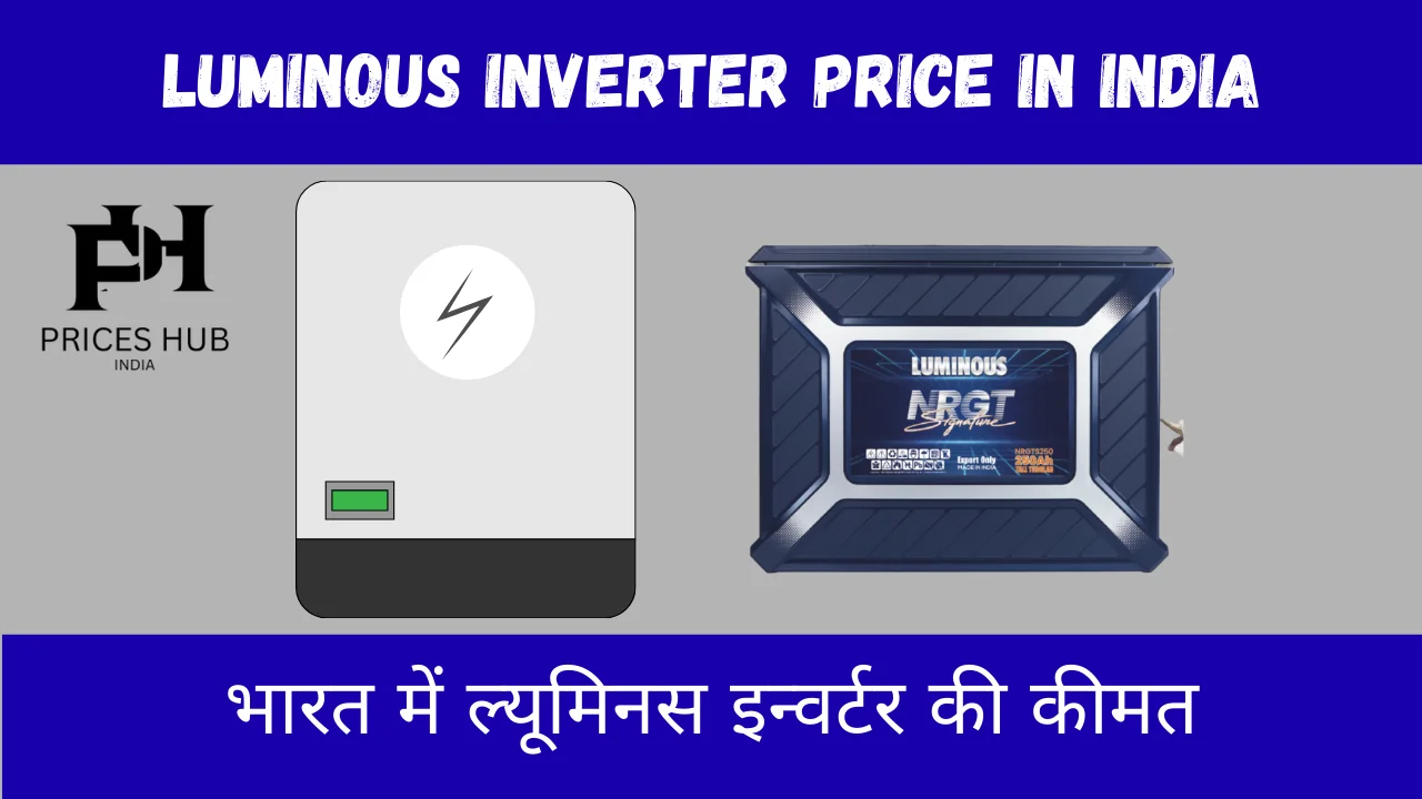 Luminous Inverter Price in India