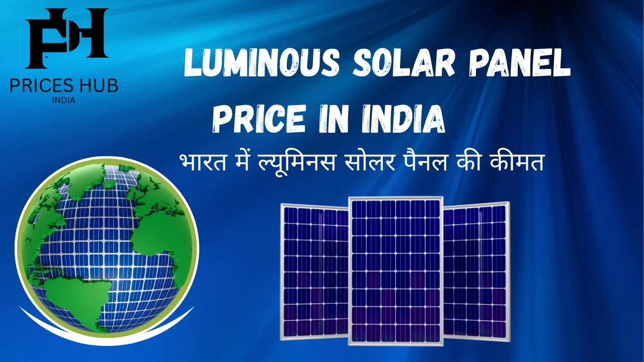 Luminous Solar Panel Price in India