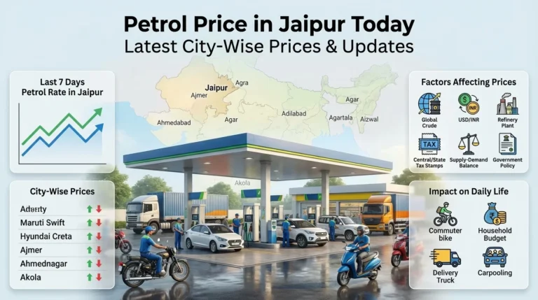 Petrol Price in Jaipur