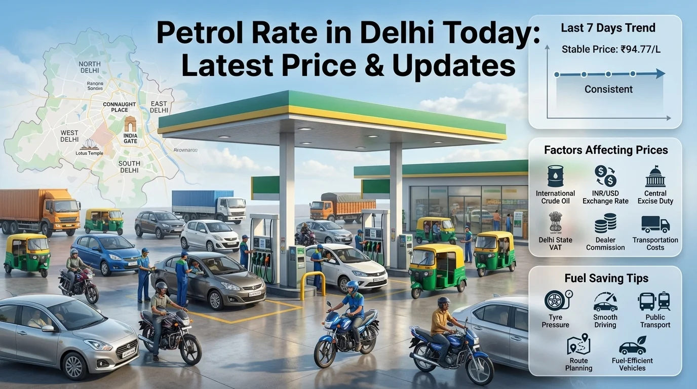 Petrol Price in Delhi